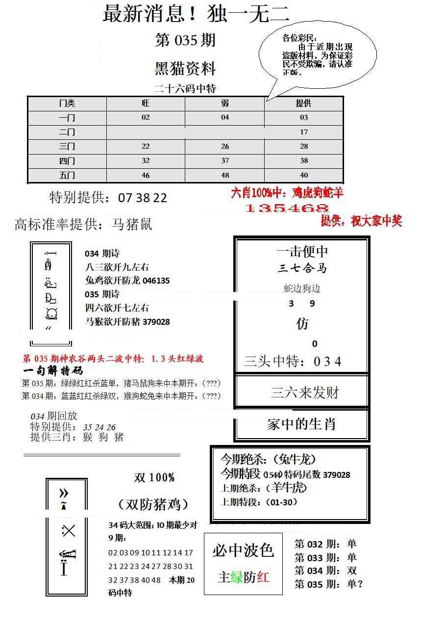 035期独一无二[图]